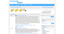 Desktop Screenshot of bookmarks-tipps.de